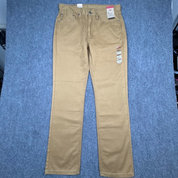Levi's Other - Levi's 514 Straight Pants Mens 34x34 Tan Khaki Cotton Twill Casual Workwear NWT